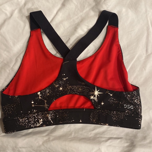 2 PC DSG Aspire Foil Constellation Sports Bra Performance Tights Girls 16 - Picture 7 of 11